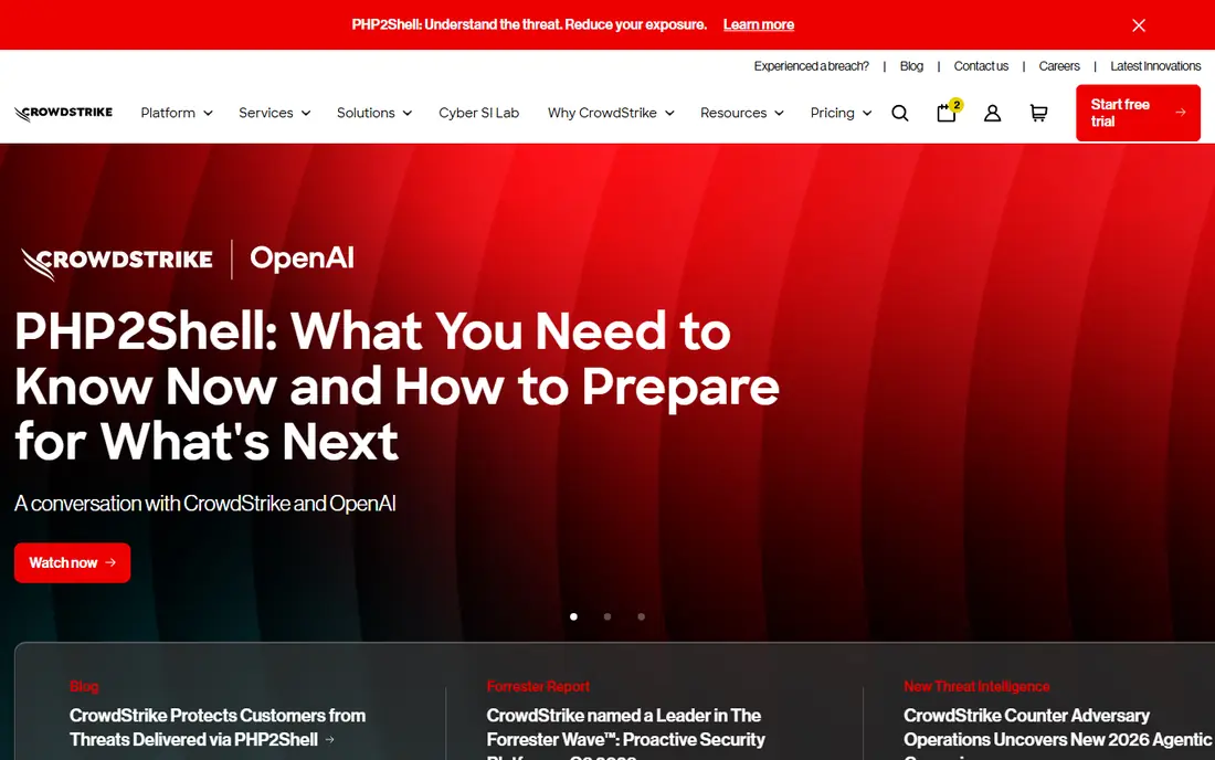 CrowdStrike website
