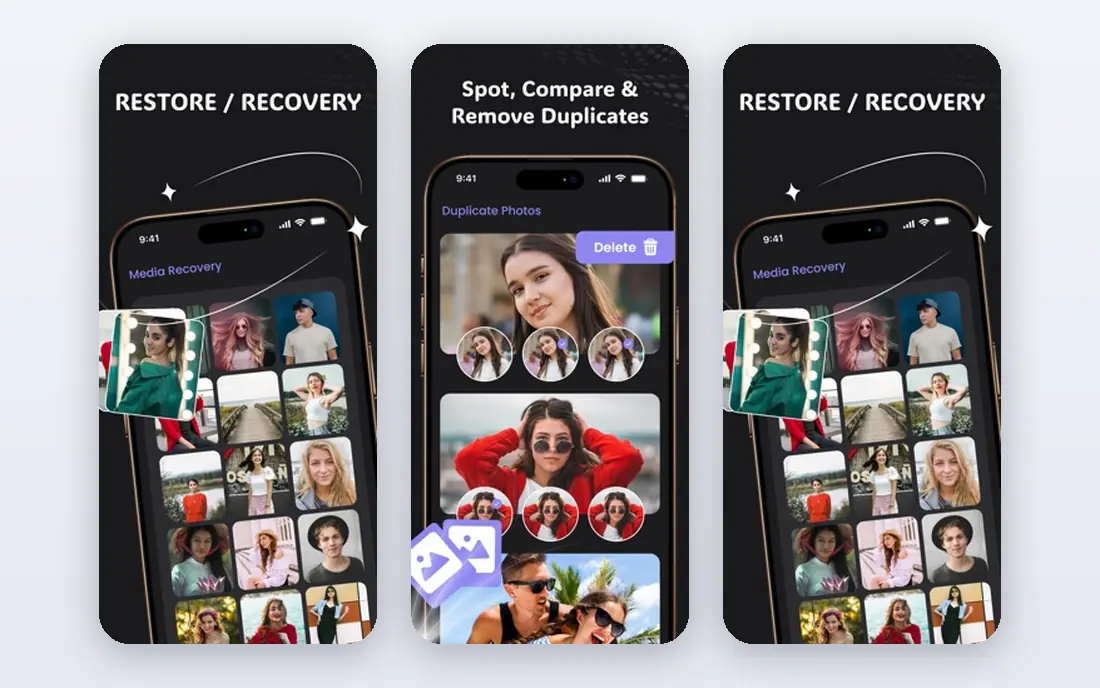 Recuva app screenshots