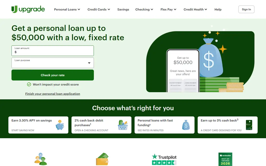 Upgrade website