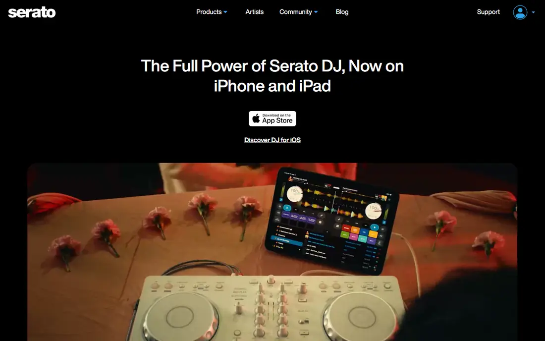 Serato DJ Pro website