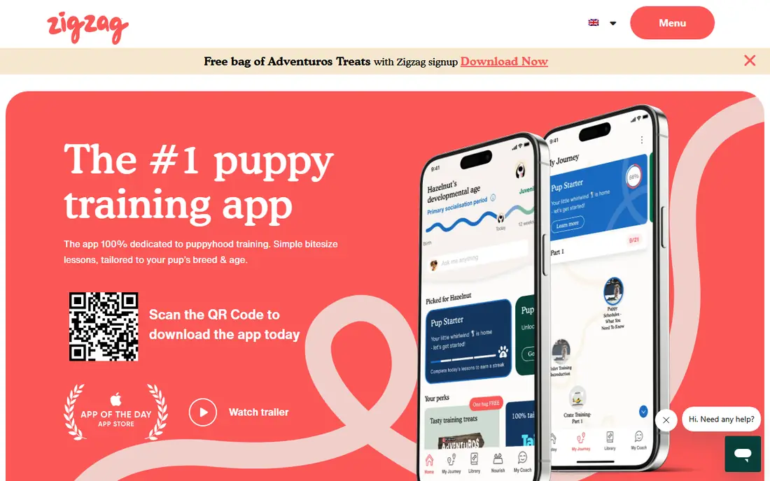Zigzag website