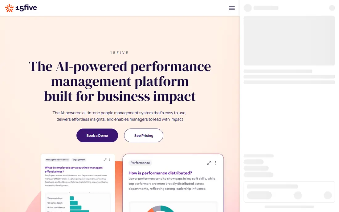 15Five website