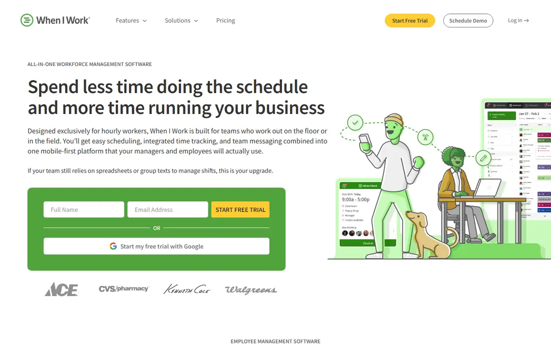 When I Work website