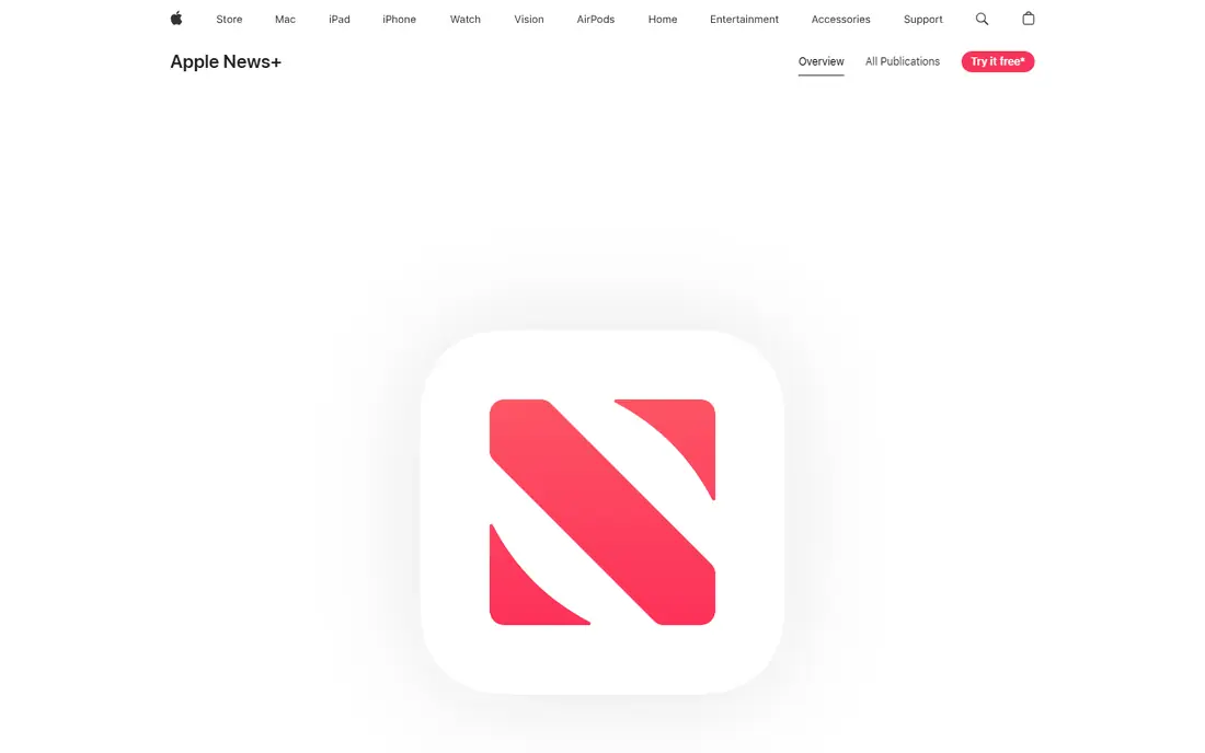 Apple News website