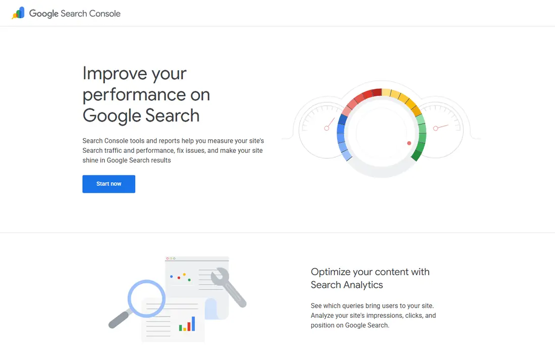 Google Search Console website