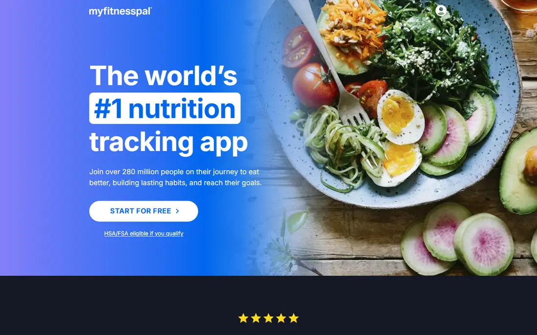 MyFitnessPal website