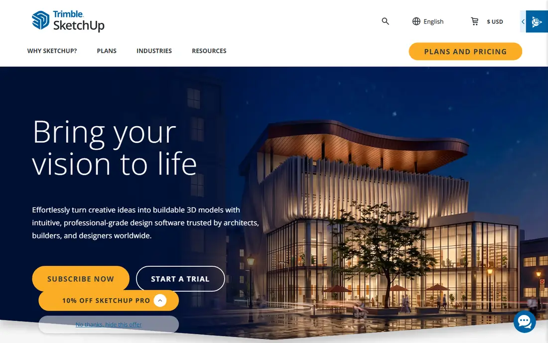SketchUp website