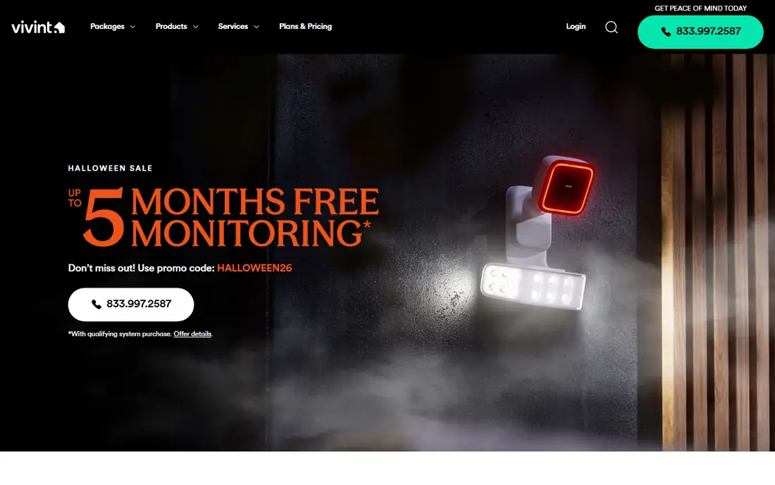 Vivint website