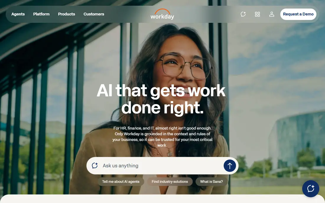 Workday HCM website
