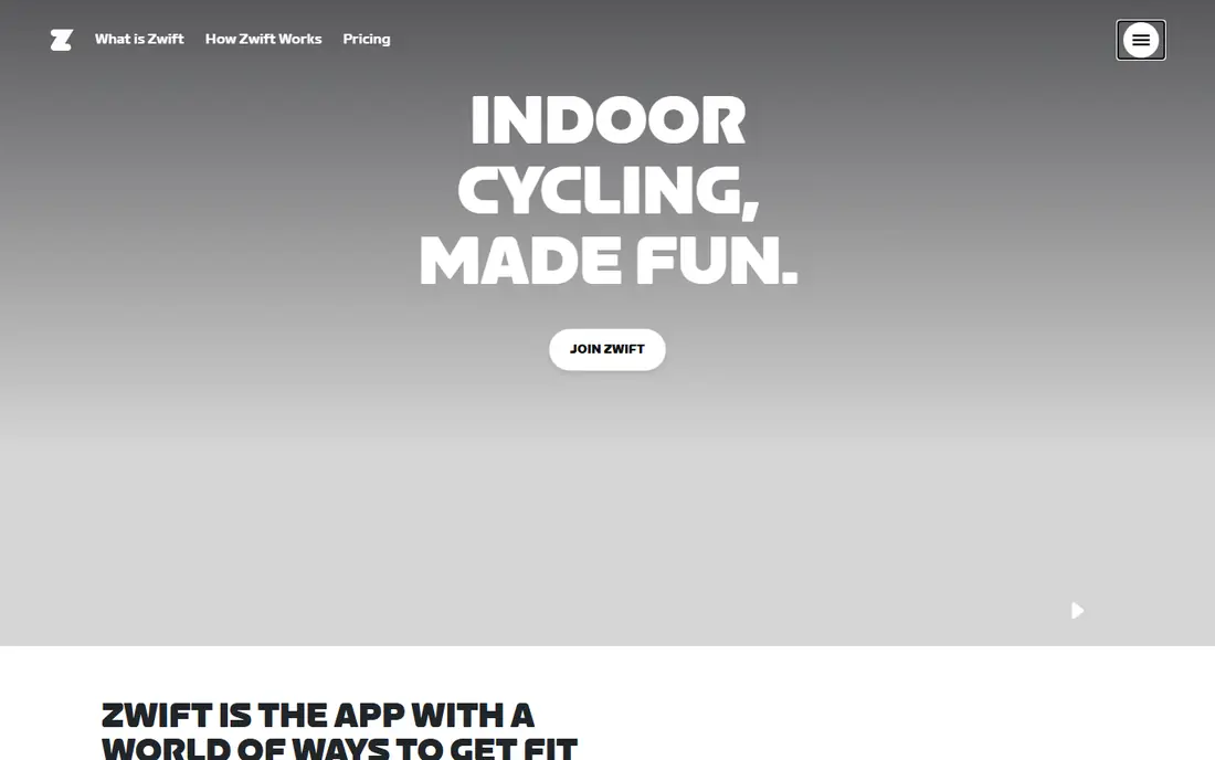 Zwift website