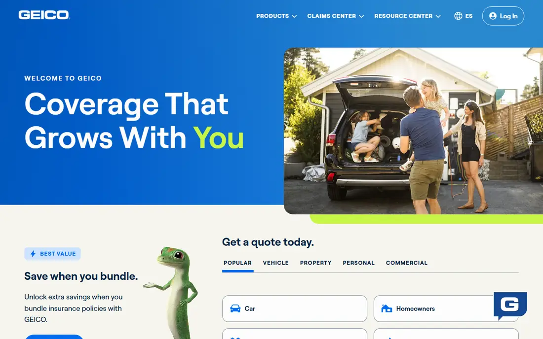 GEICO website