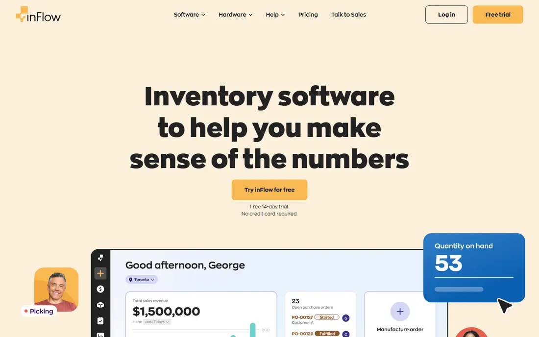 inFlow website