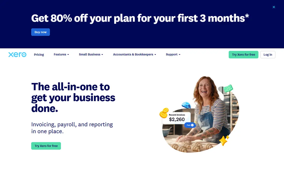Xero website