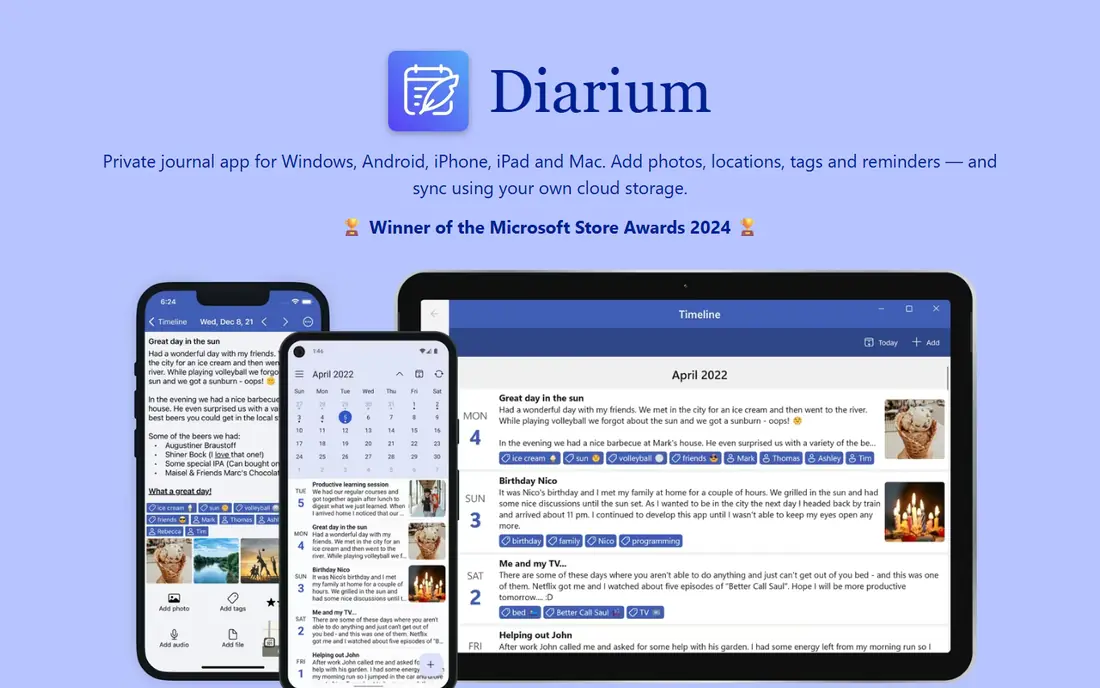 Diarium website