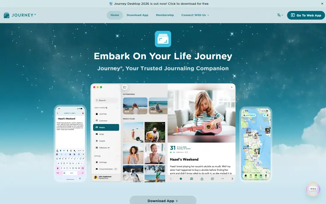 Journey website