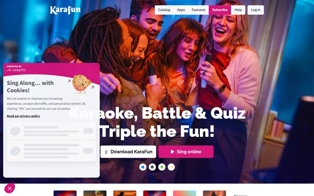 KaraFun website