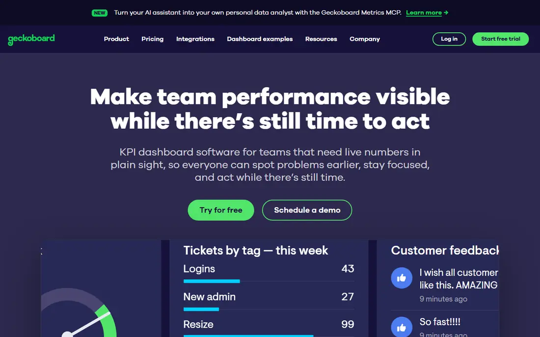 Geckoboard website