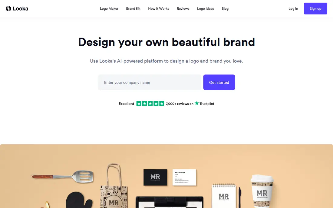 Looka website
