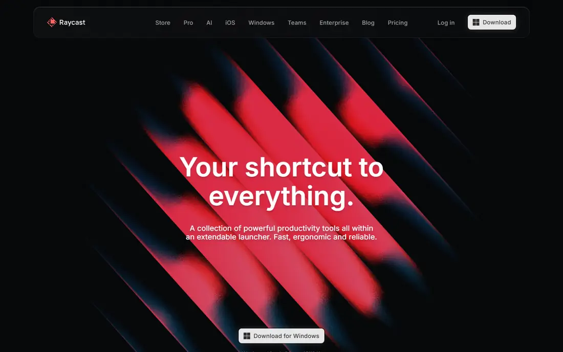 Raycast website