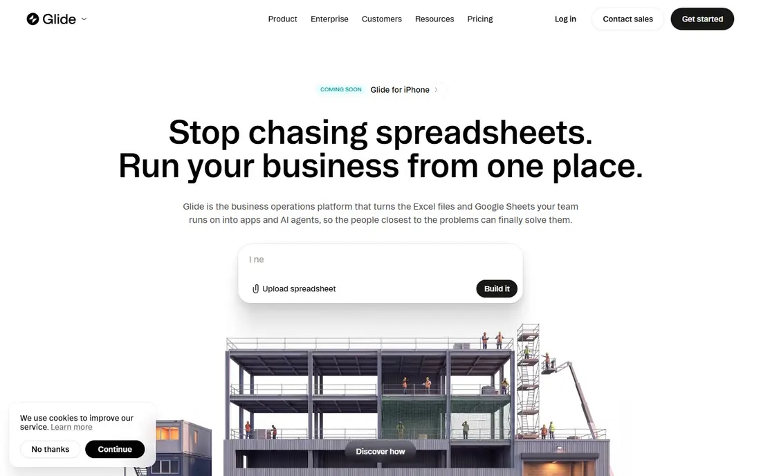 Glide website