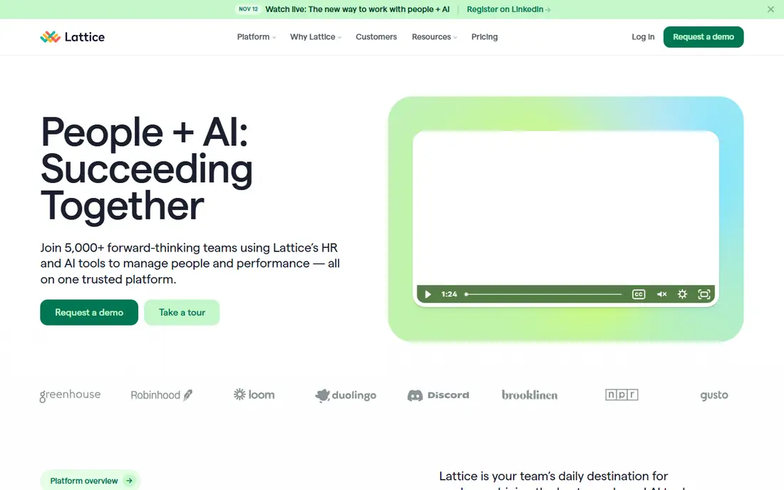 Lattice website