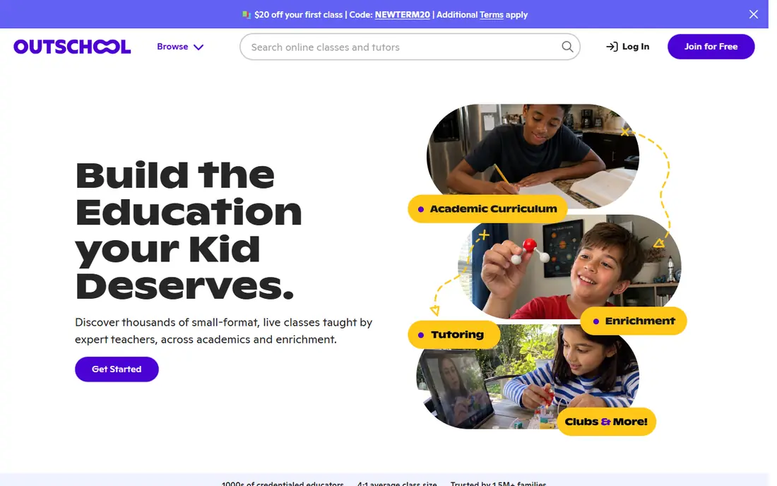 Outschool website