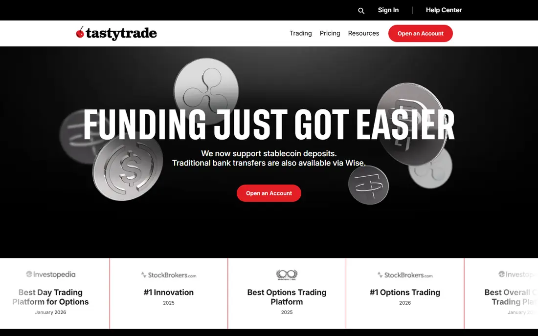 tastytrade website