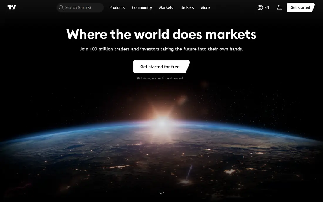 TradingView website