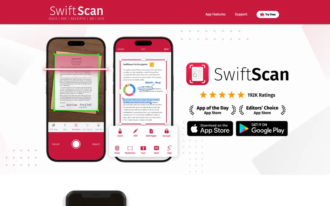 SwiftScan website