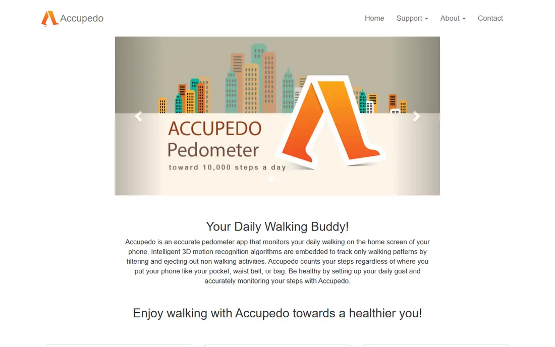 Accupedo website