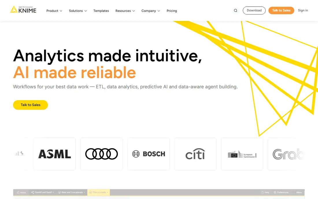 KNIME website