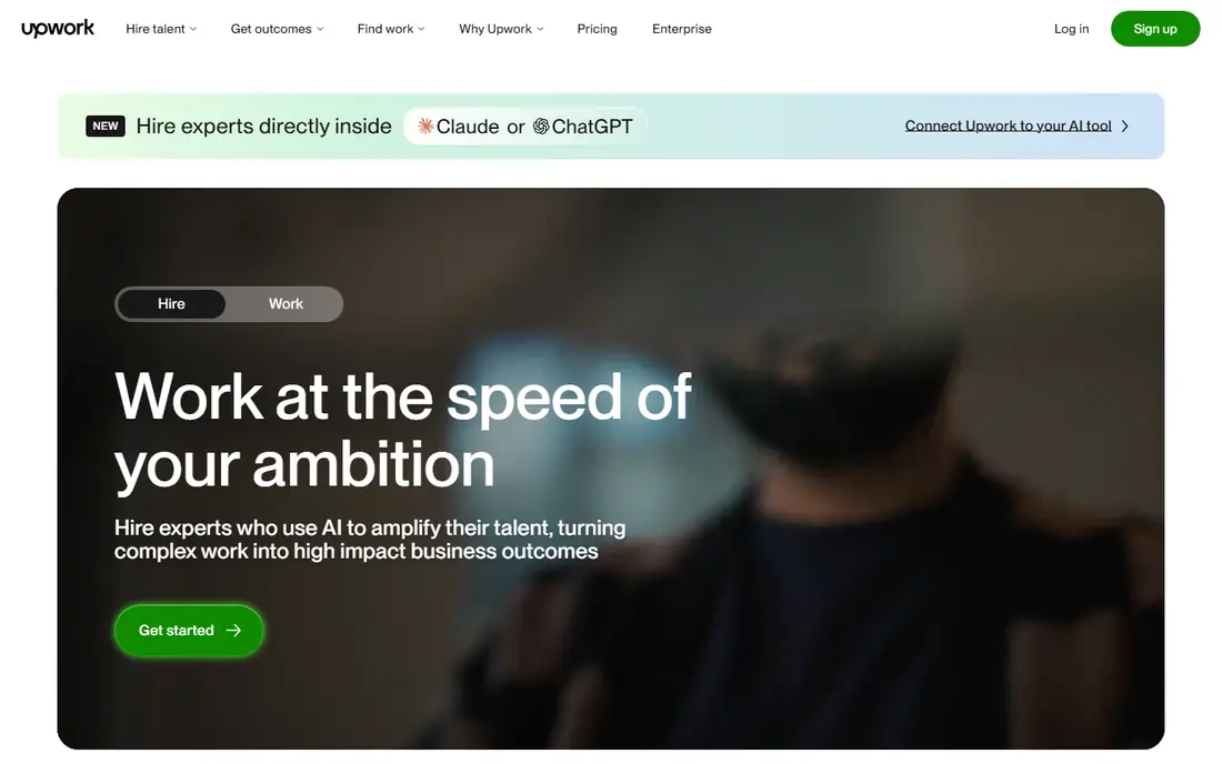Upwork website