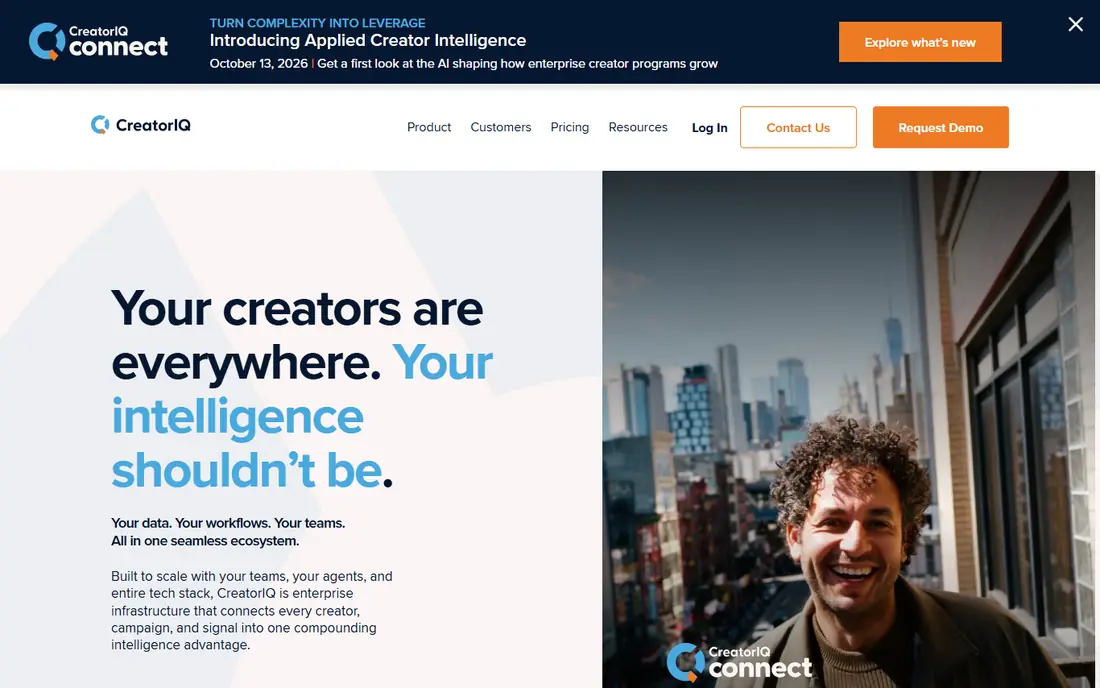 CreatorIQ website