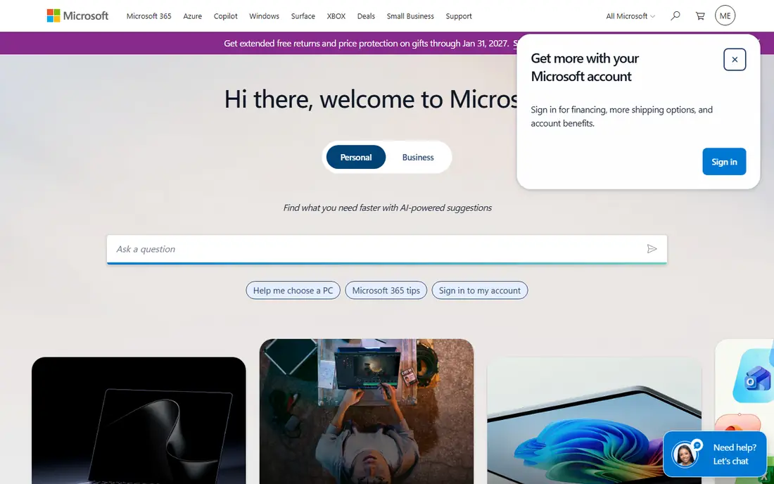 Microsoft PowerPoint website