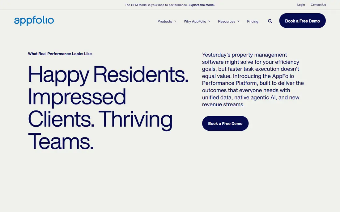 AppFolio website