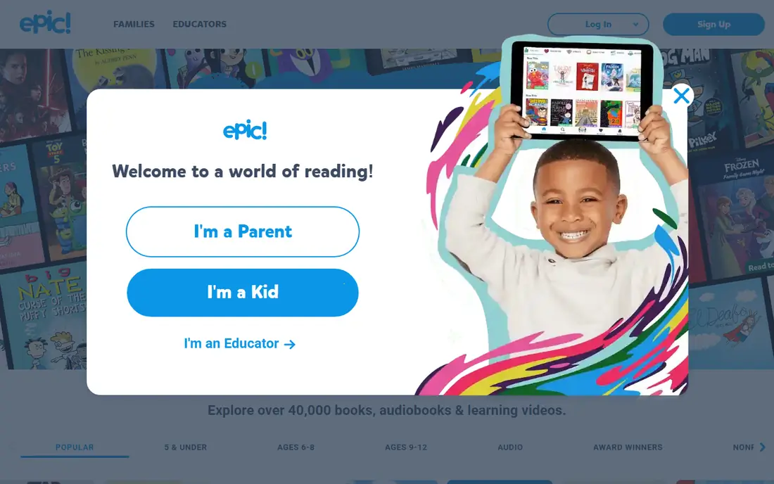 Epic website