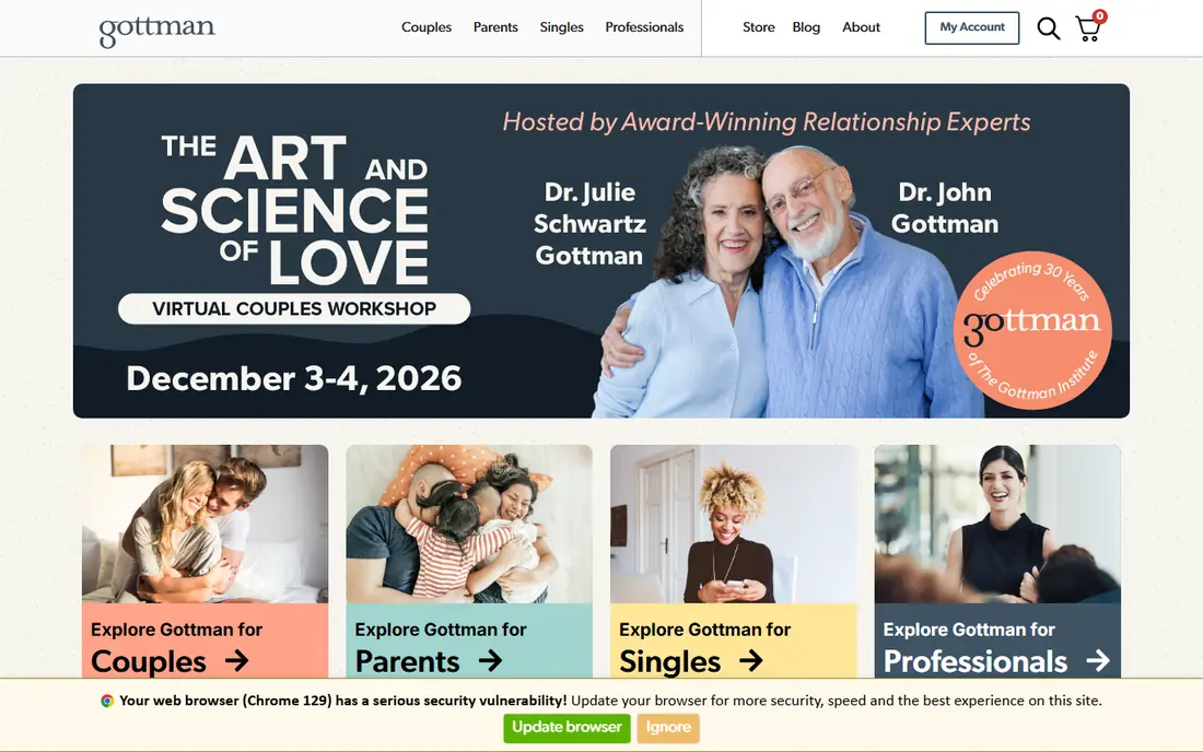 Gottman Card Decks website