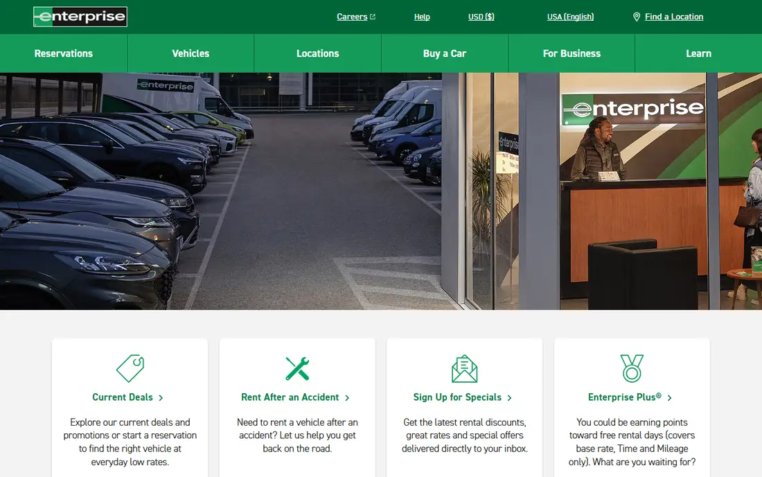 Enterprise website