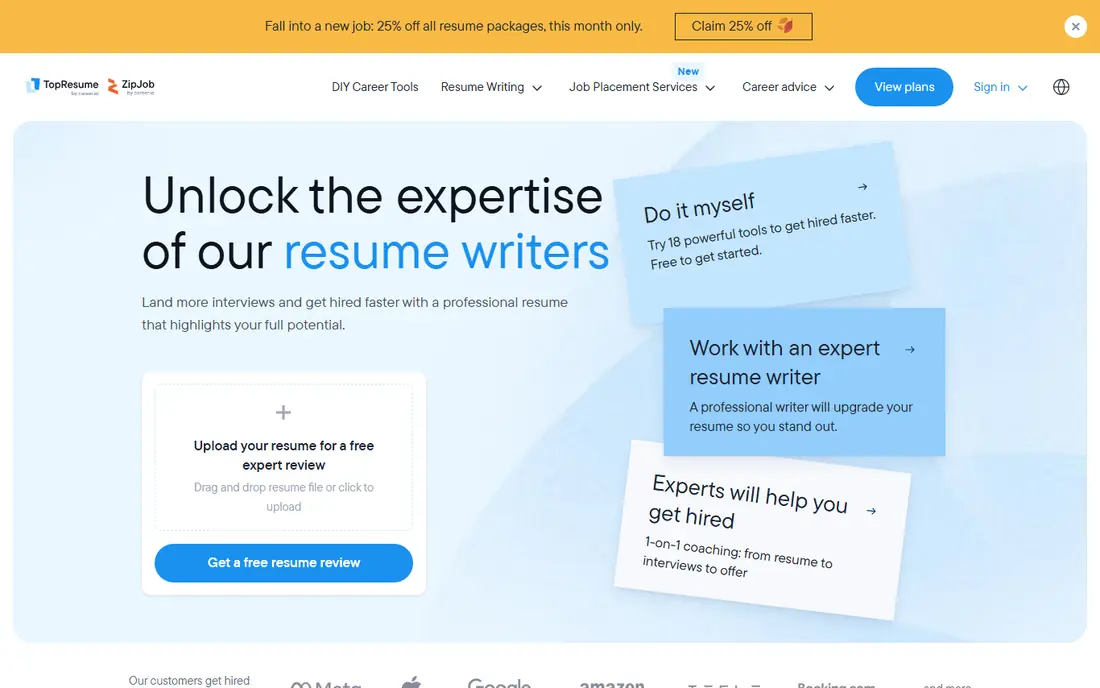 ZipJob website