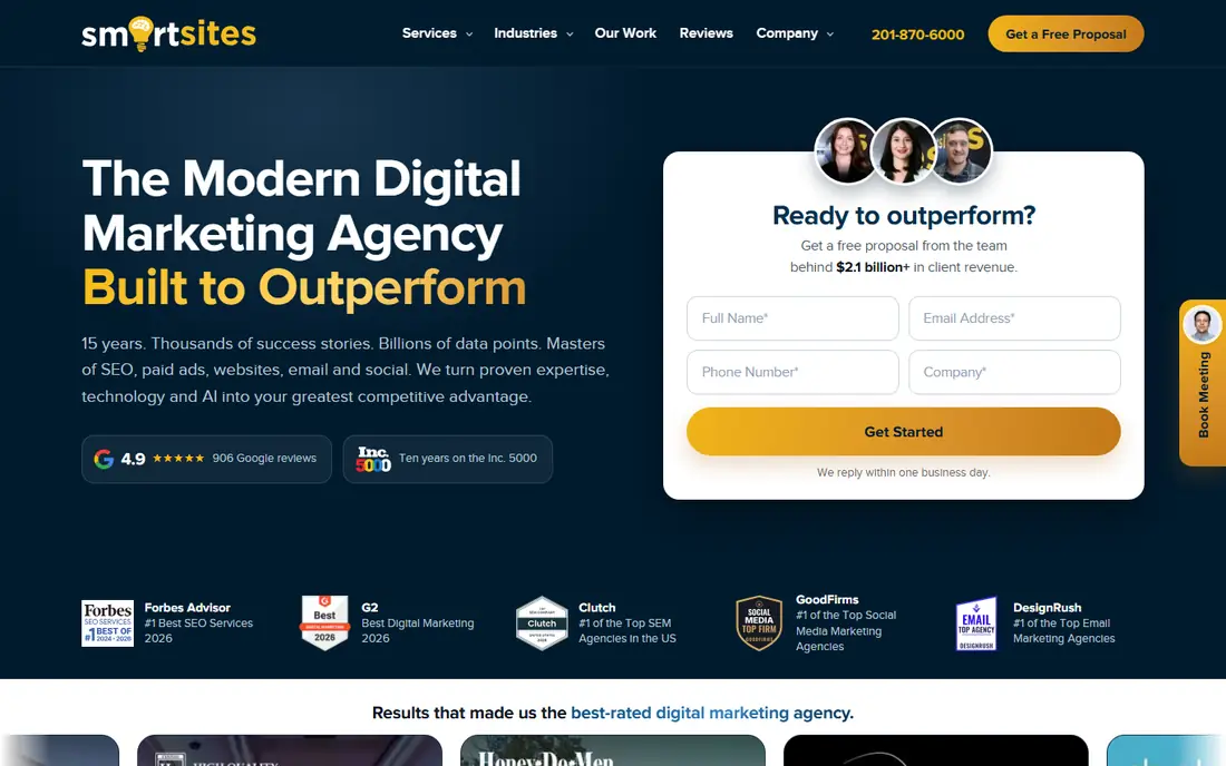 SmartSites website
