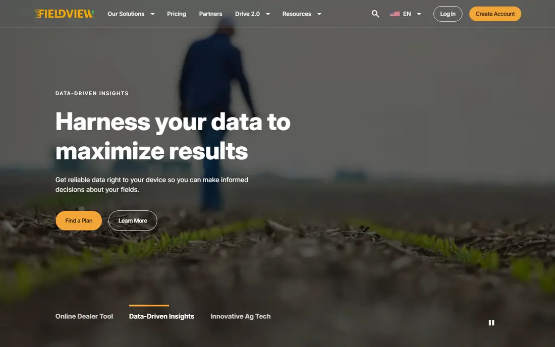 Climate FieldView website