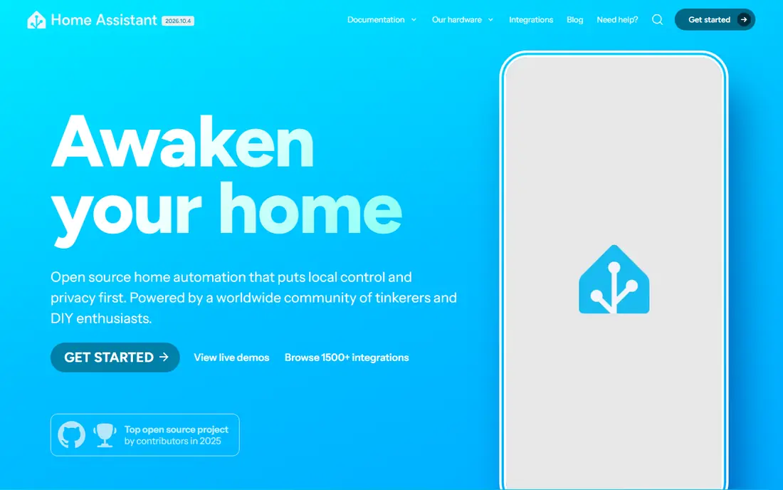 Home Assistant website