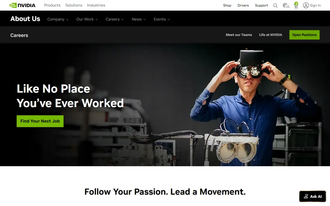NVIDIA website