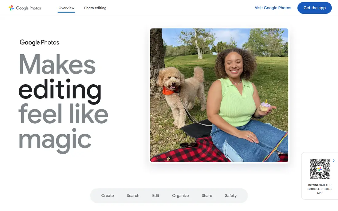 Google Photos website