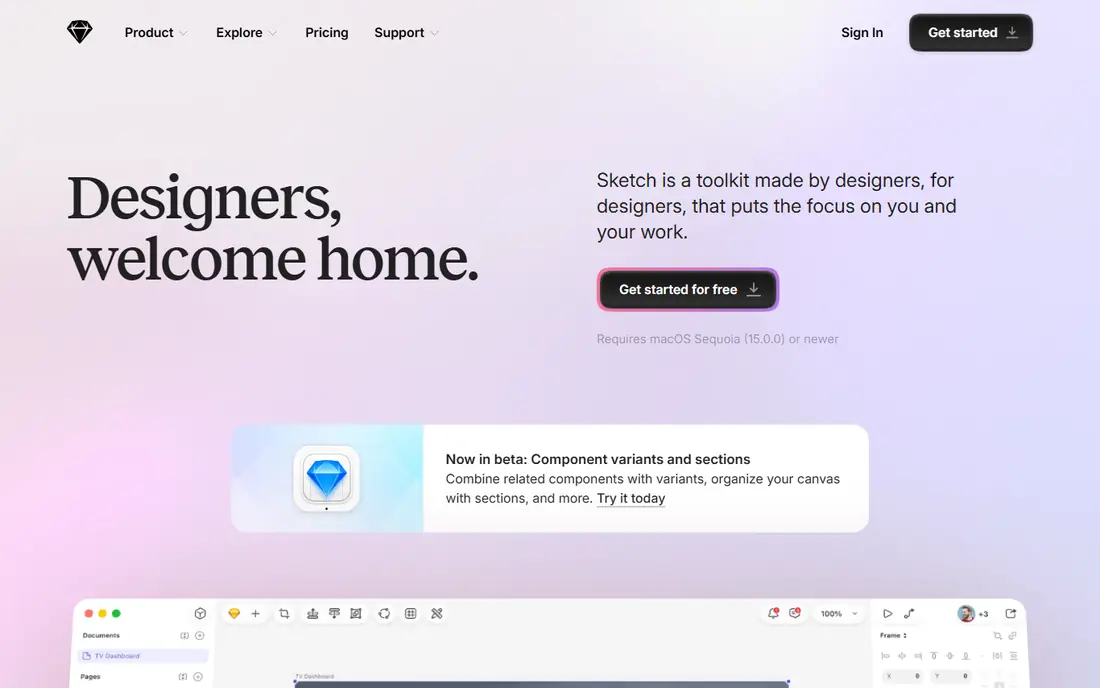 Sketch website