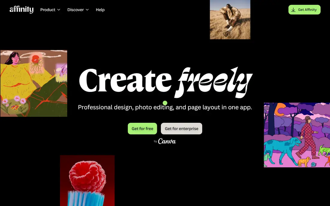 Affinity website