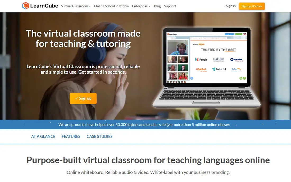 LearnCube website
