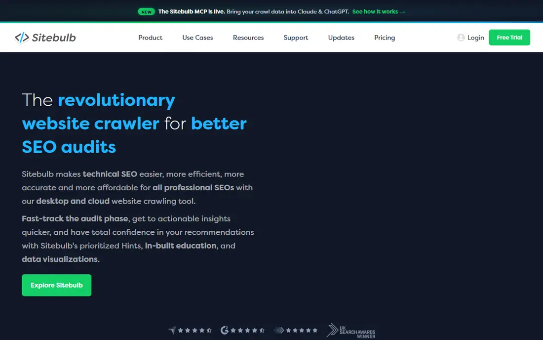 Sitebulb website