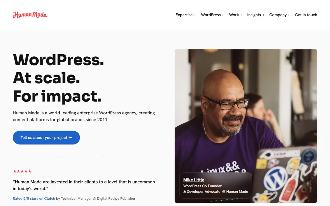 Human Made website
