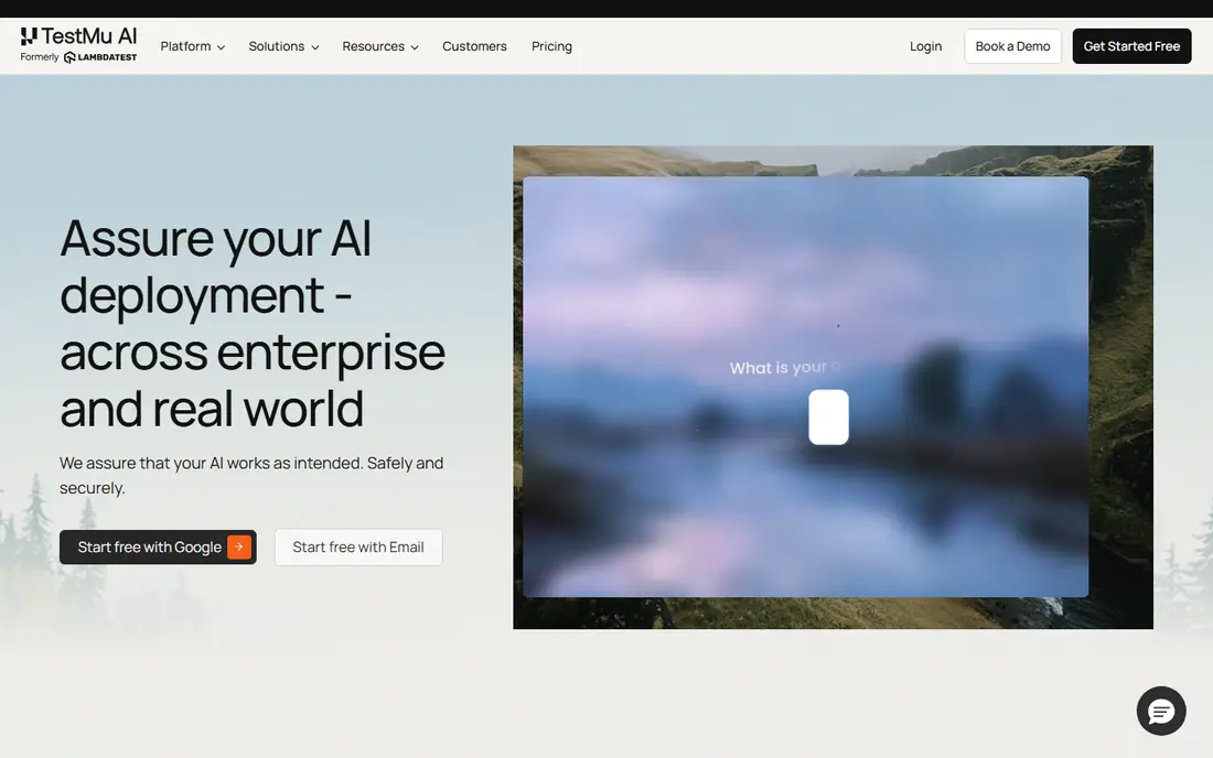 LambdaTest website